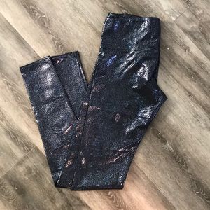 Shimmery mermaid leggings
